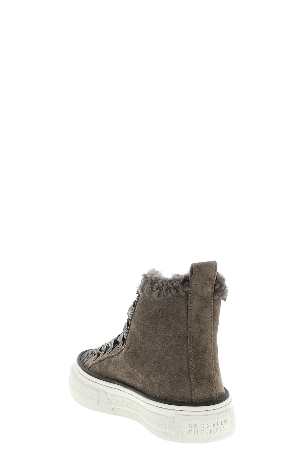 BRUNELLO CUCINELLI 'Precious Toe' sneakers For Women 100% calfskin leather (Bos Taurus)