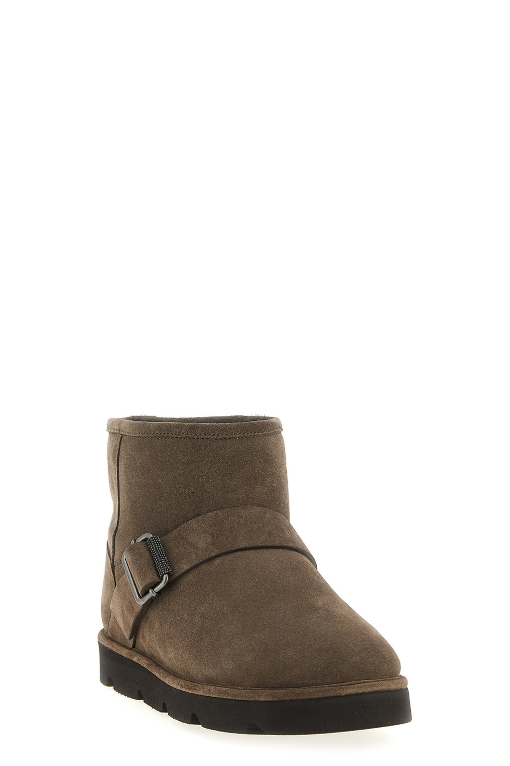 BRUNELLO CUCINELLI Monile ankle boots For Women 100% calfskin leather (Bos Taurus)