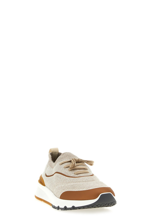 BRUNELLO CUCINELLI 'Runners' sneakers For Men 100% cotton