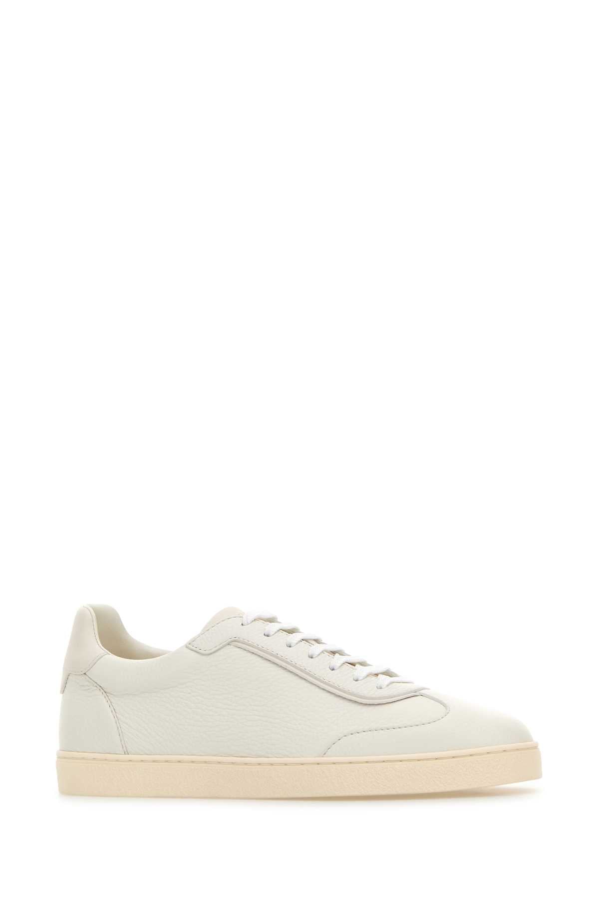 BRUNELLO CUCINELLI PAIR OF SNEAKERS For Men Exterior: 100% Leather Interior: 100% Leather Sole: Rubber