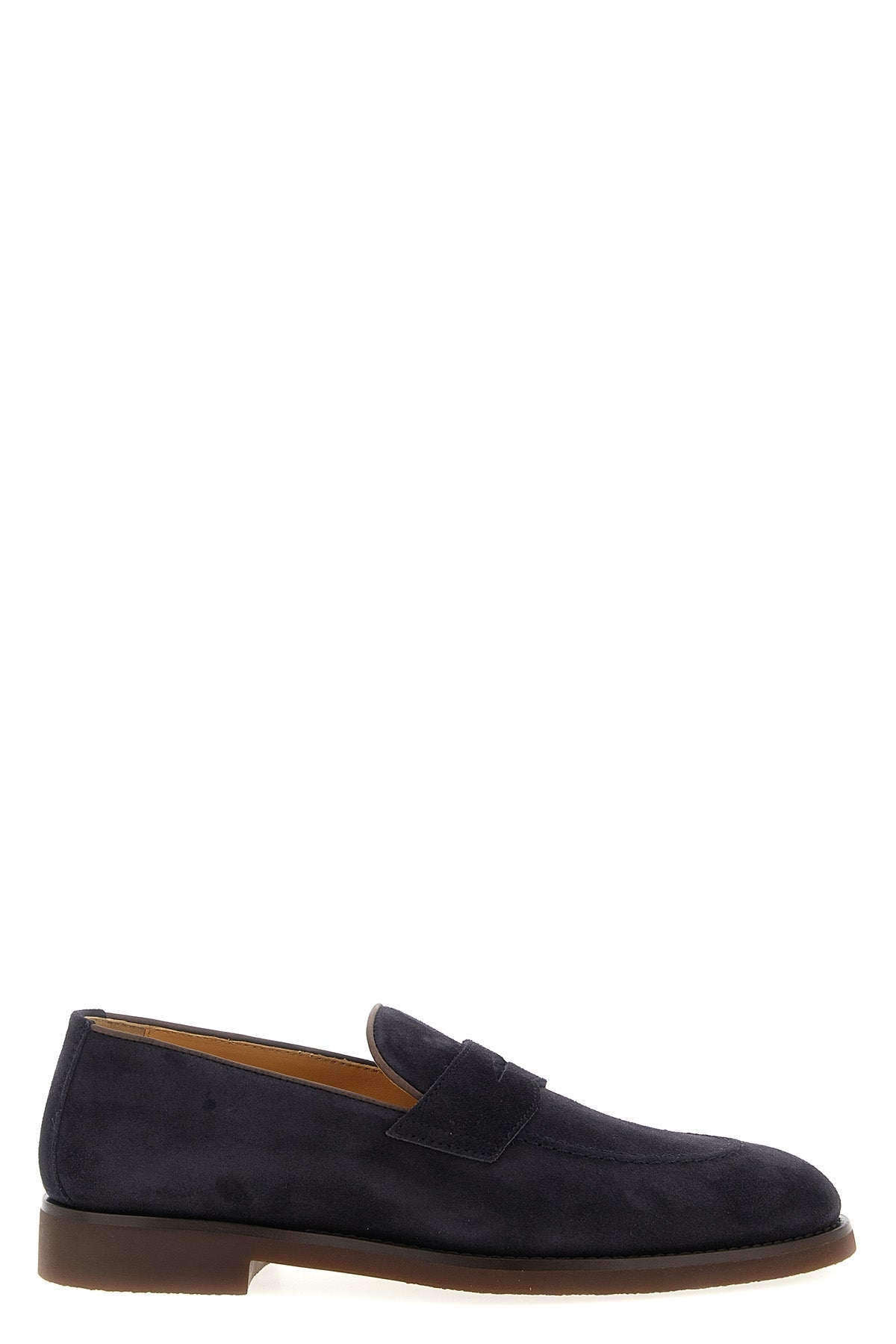 BRUNELLO CUCINELLI Suede loafers For Men 100% calfskin leather (Bos Taurus)
