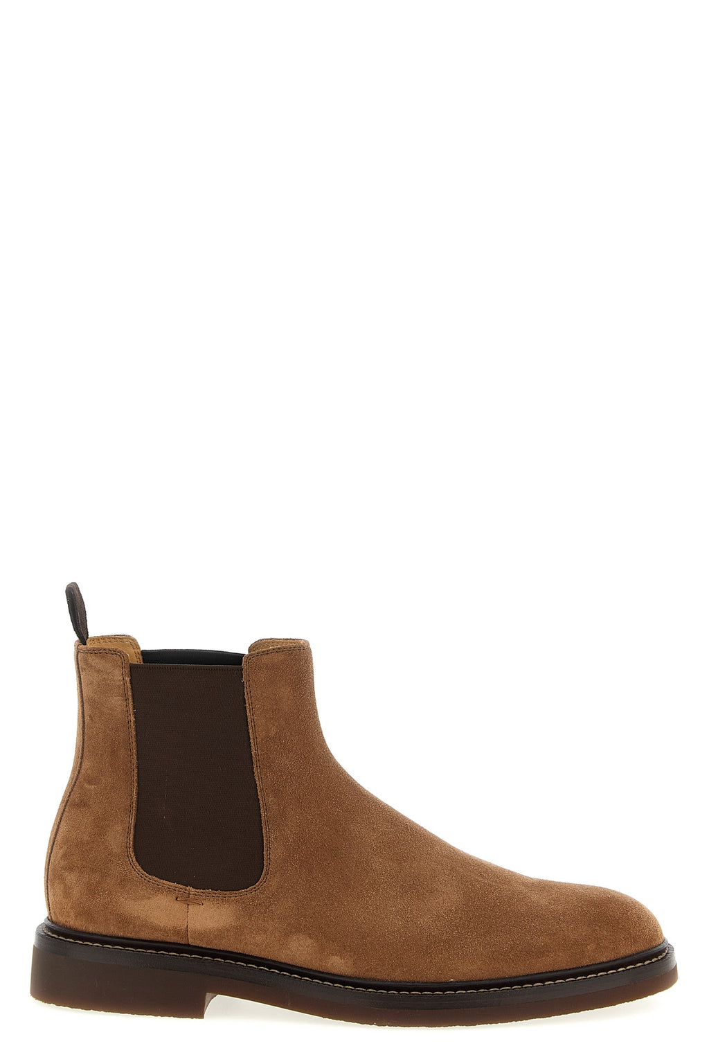 BRUNELLO CUCINELLI Chelsea ankle boots For Men 100% calfskin leather (Bos Taurus)