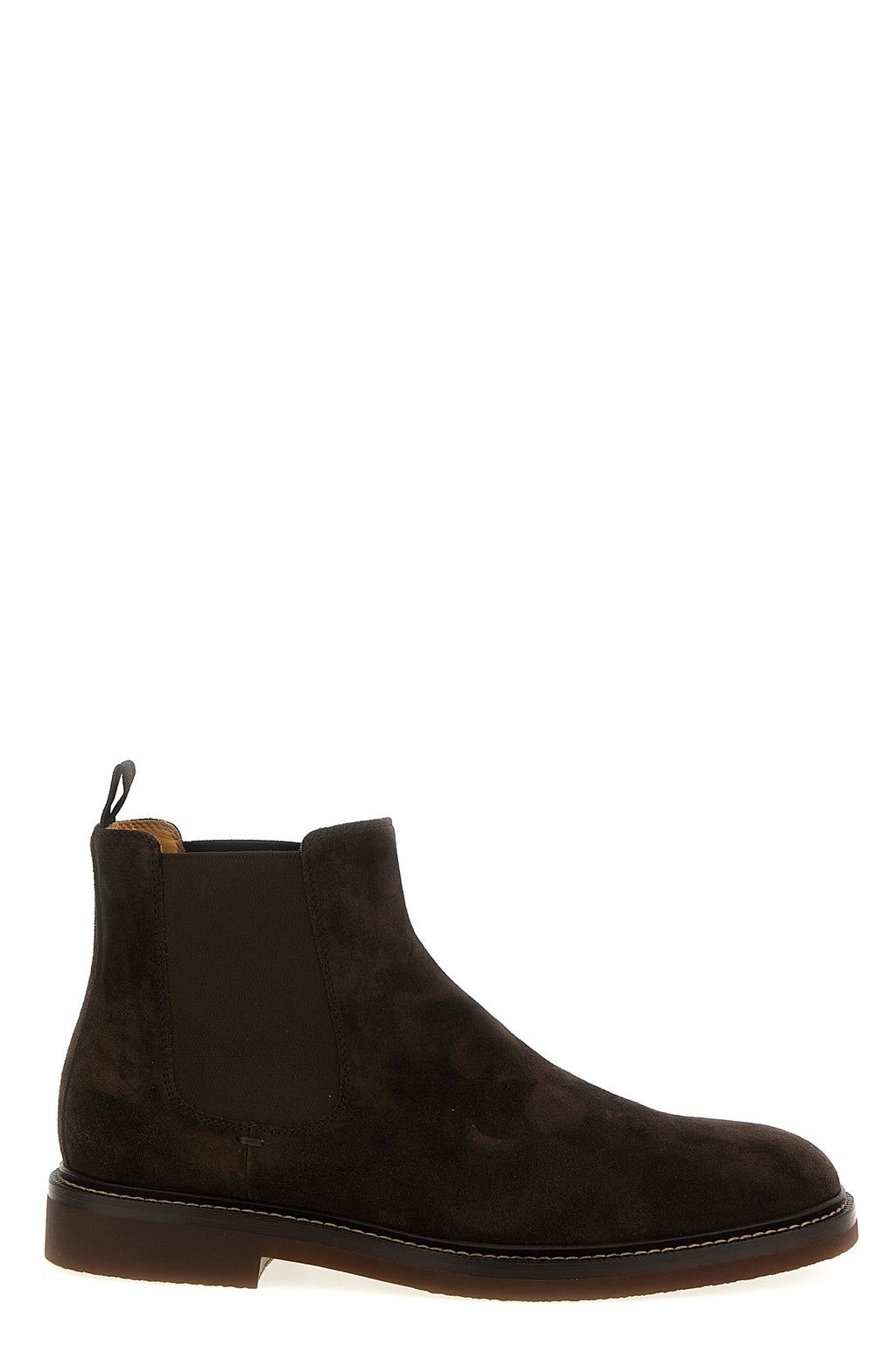 BRUNELLO CUCINELLI Chelsea ankle boots For Men 100% calfskin leather (Bos Taurus)