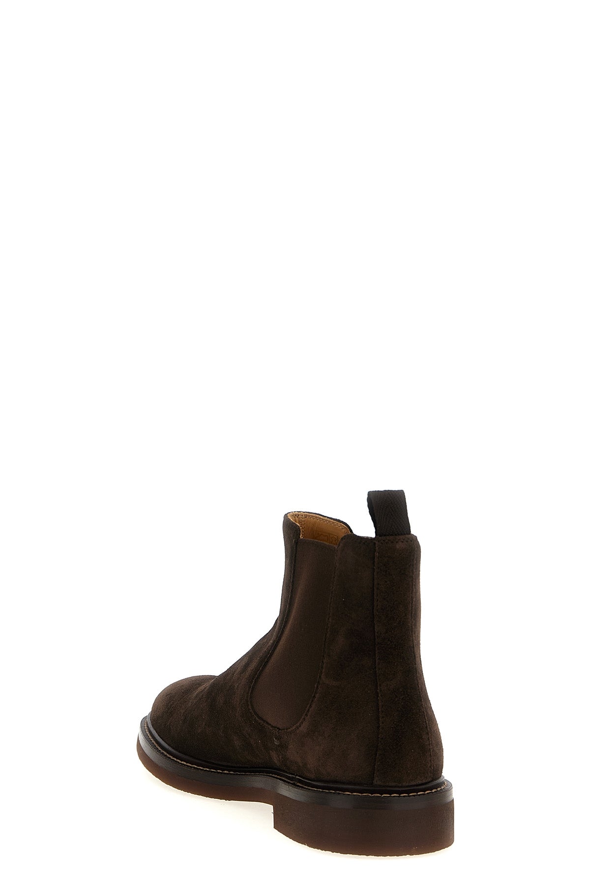 BRUNELLO CUCINELLI Chelsea ankle boots For Men 100% calfskin leather (Bos Taurus)