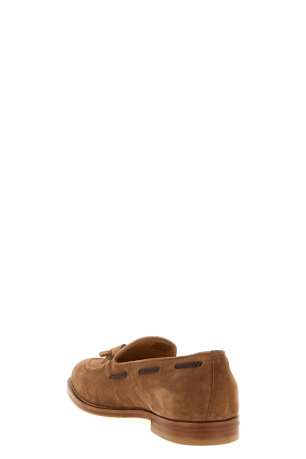 BRUNELLO CUCINELLI Suede loafers For Men 100% calfskin leather (Bos Taurus)