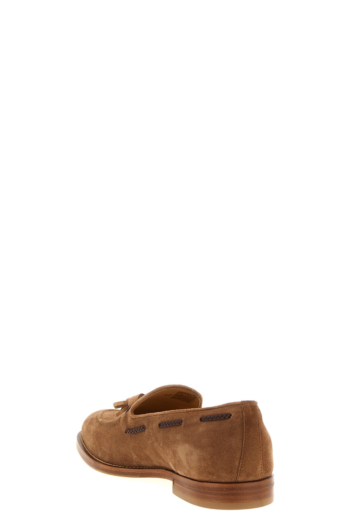 BRUNELLO CUCINELLI Suede loafers For Men 100% calfskin leather (Bos Taurus)