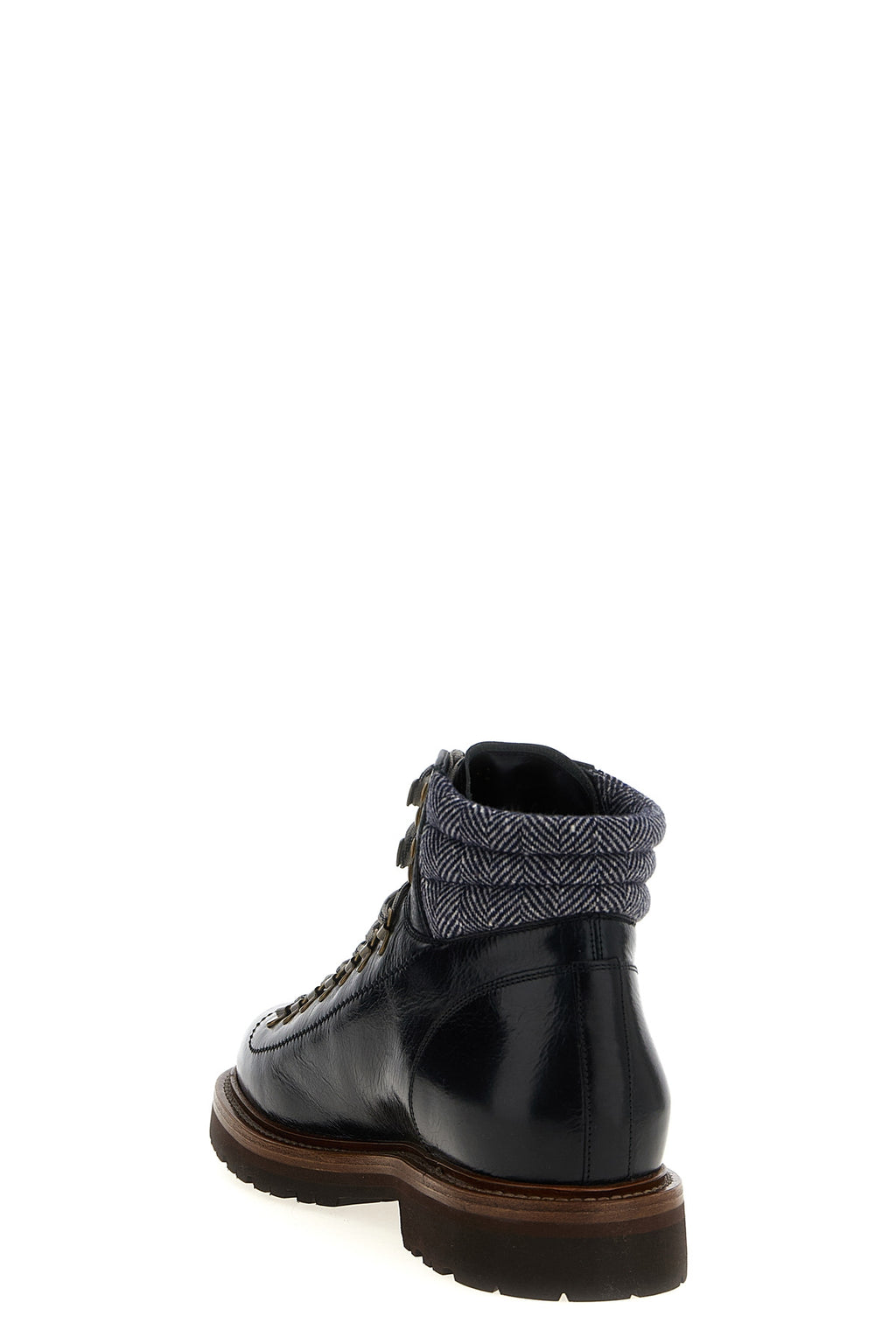 BRUNELLO CUCINELLI 'Mountain Boot' ankle boots For Men 100% calfskin leather (Bos Taurus)