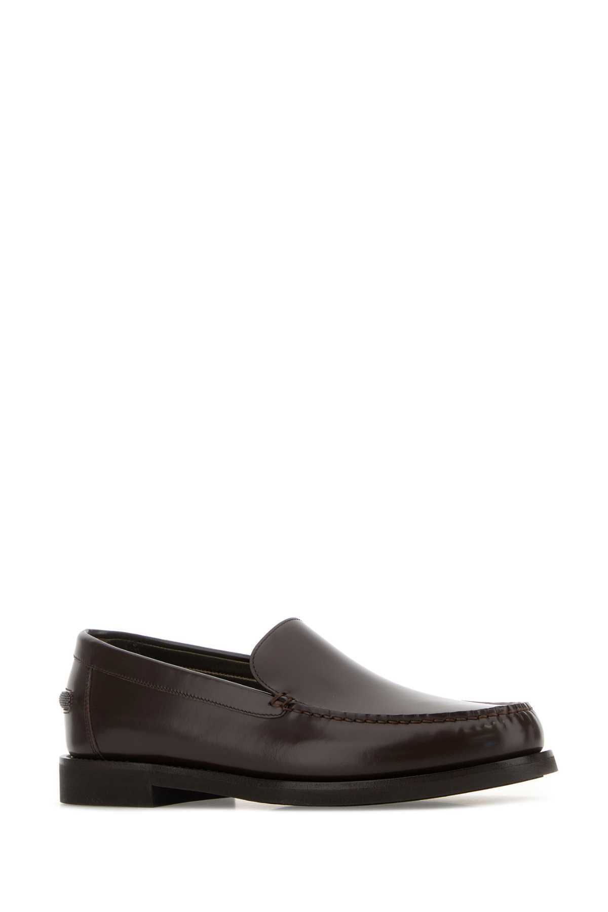 BRUNELLO CUCINELLI PAIR OF LOAFERS For Women Exterior: 100% Leather Interior: 100% Leather Sole: Rubber