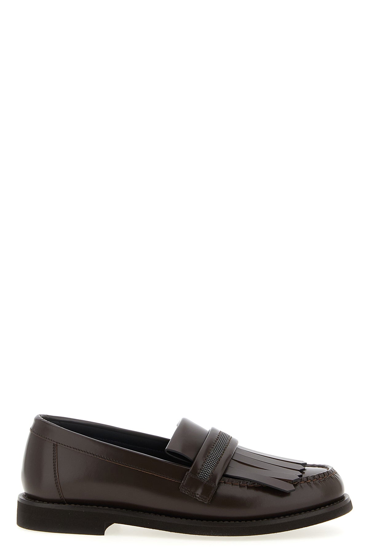 BRUNELLO CUCINELLI Monile Loafers For Women 100% calfskin leather (Bos Taurus)