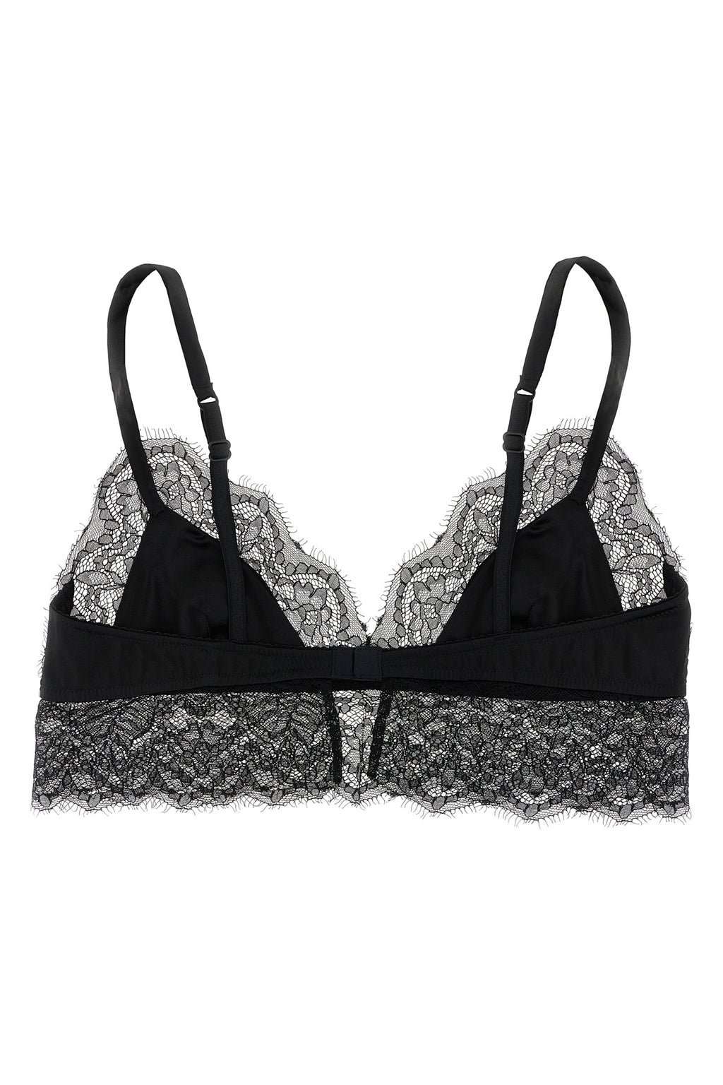 DOLCE & GABBANA Lace satin bra For Women 50% silk 28% polyamide 22% vi