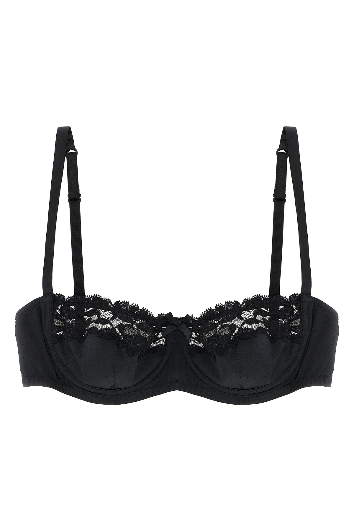 DOLCE & GABBANA Bra in silk and lace For Women 70% silk 24% polyamide 6% elastane