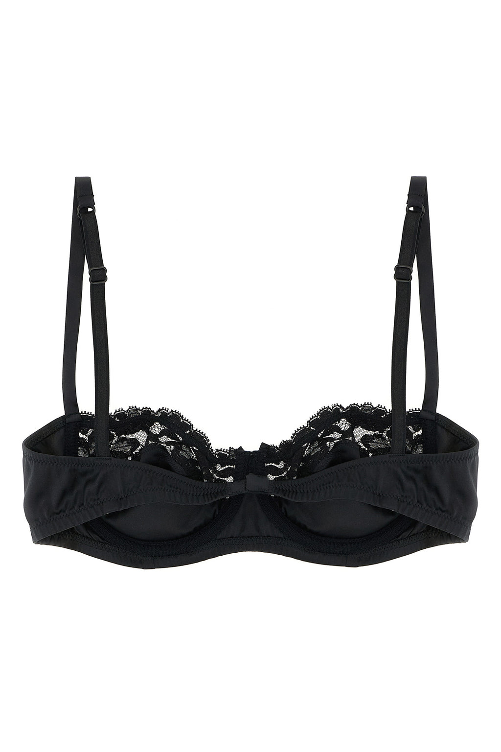 DOLCE & GABBANA Bra in silk and lace For Women 70% silk 24% polyamide 6% elastane