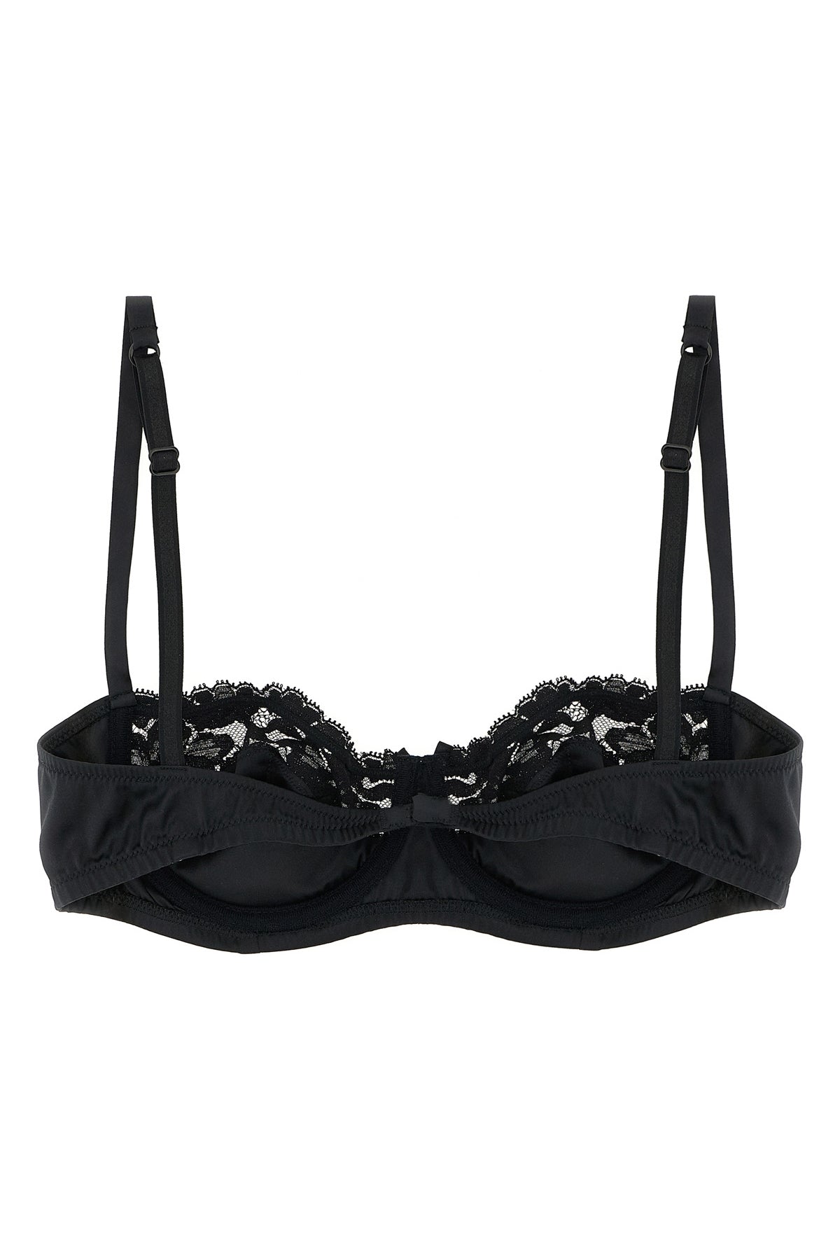 DOLCE & GABBANA Bra in silk and lace For Women 70% silk 24% polyamide 6% elastane