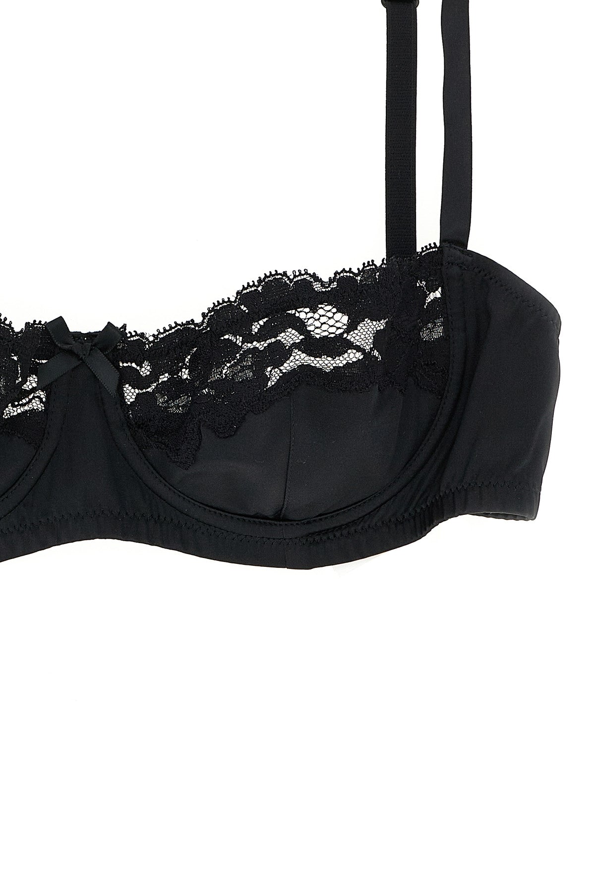 DOLCE & GABBANA Bra in silk and lace For Women 70% silk 24% polyamide 6% elastane