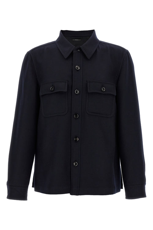 TOM FORD 'Double Splittable Light Wool' overshirt For Men 96% wool, 4% silk