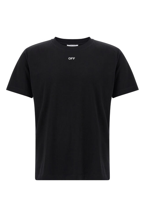 OFF-WHITE 'Brush Arrow' T-shirt For Men 100% cotton