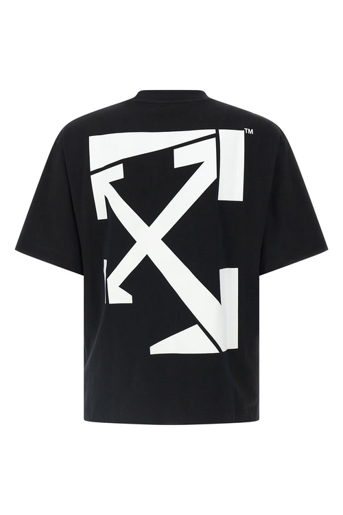 OFF-WHITE 'Run Arrow Skate' T-shirt For Men 100% cotton