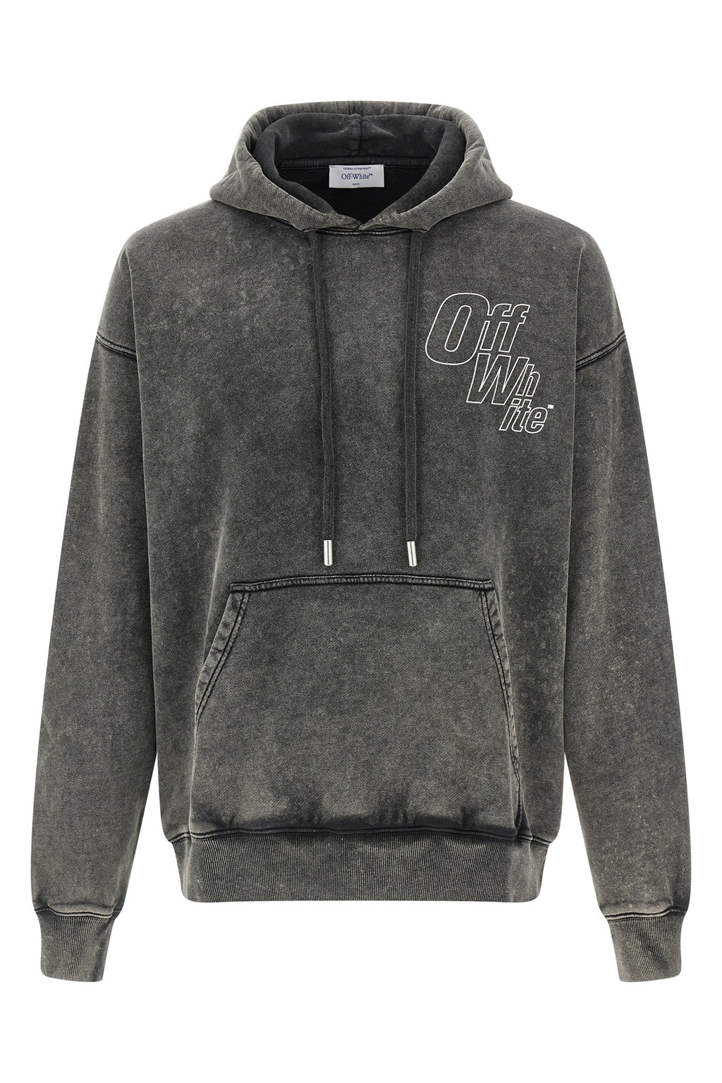 OFF-WHITE 'Outline Arrow Skate' hoodie For Men 100% cotton
