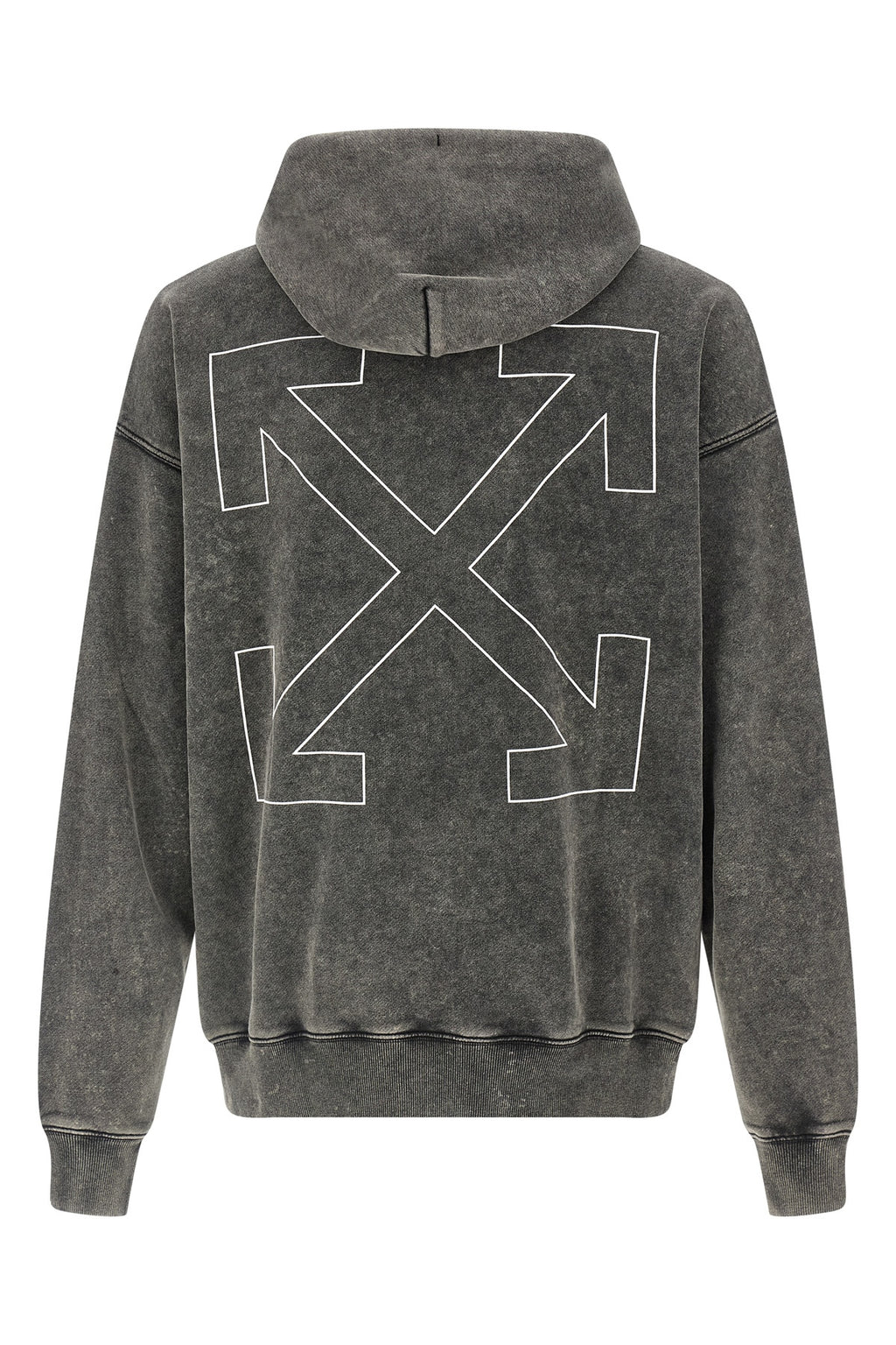 OFF-WHITE 'Outline Arrow Skate' hoodie For Men 100% cotton