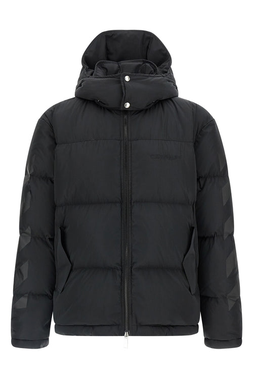 OFF-WHITE 'Diagonal Arrow' down jacket For Men 100% polyester