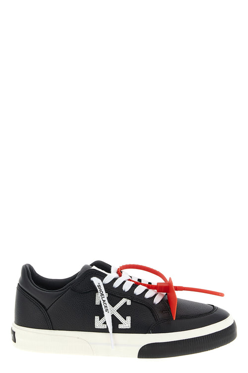 OFF-WHITE 'New Low Vulcanized Leather' sneakers For Men 100% leather