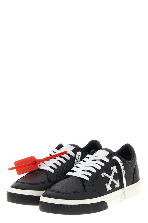 OFF-WHITE 'New Low Vulcanized Leather' sneakers For Men 100% leather