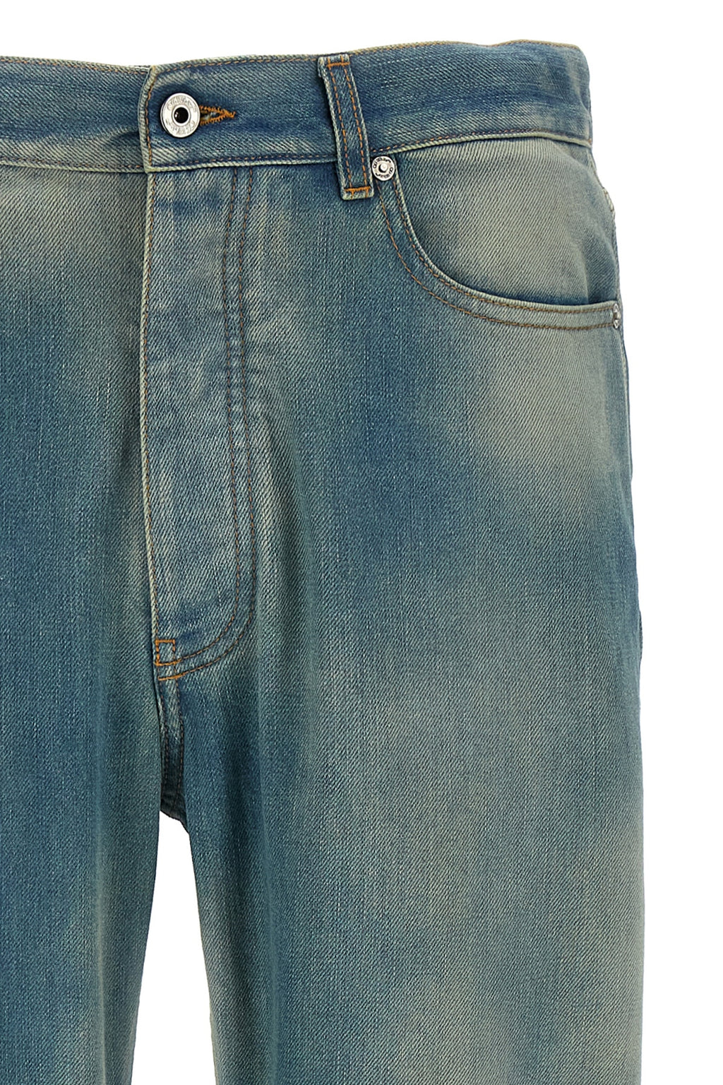 off-white 'Diag Raw Patch' jeans