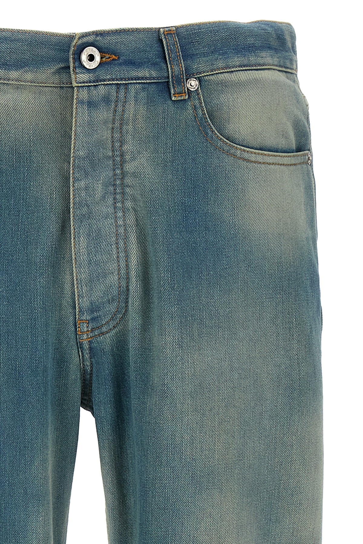 off-white 'Diag Raw Patch' jeans