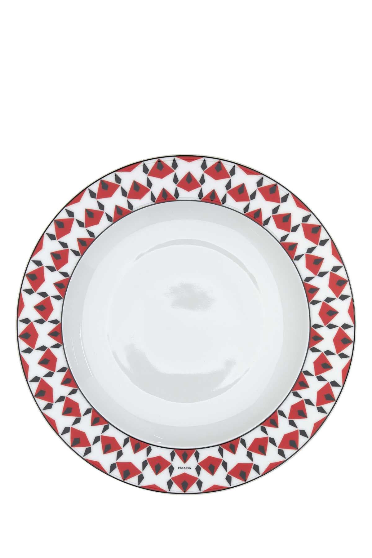 PRADA SET 2 PIATTI PIANI25 For Men Exterior: 100% Porcelain
