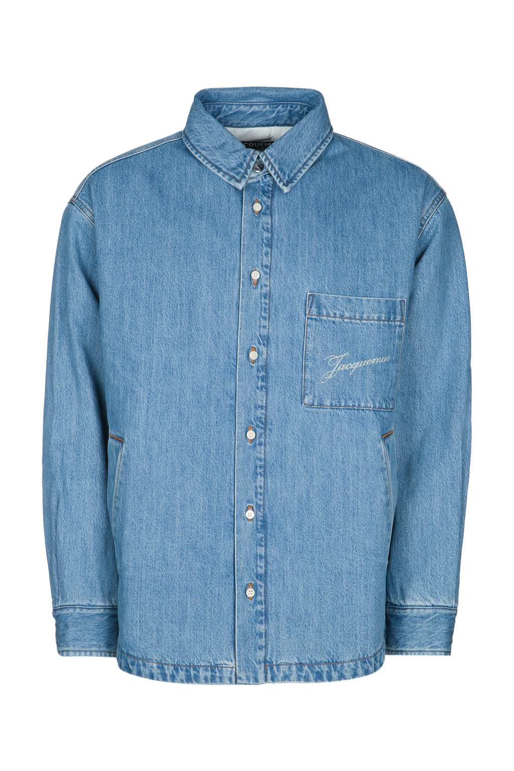JACQUEMUS LA CHEMISE BOULANGER For Men LINING:65% POLYESTER 35% COTTON PRINCIPAL:100% COTTON