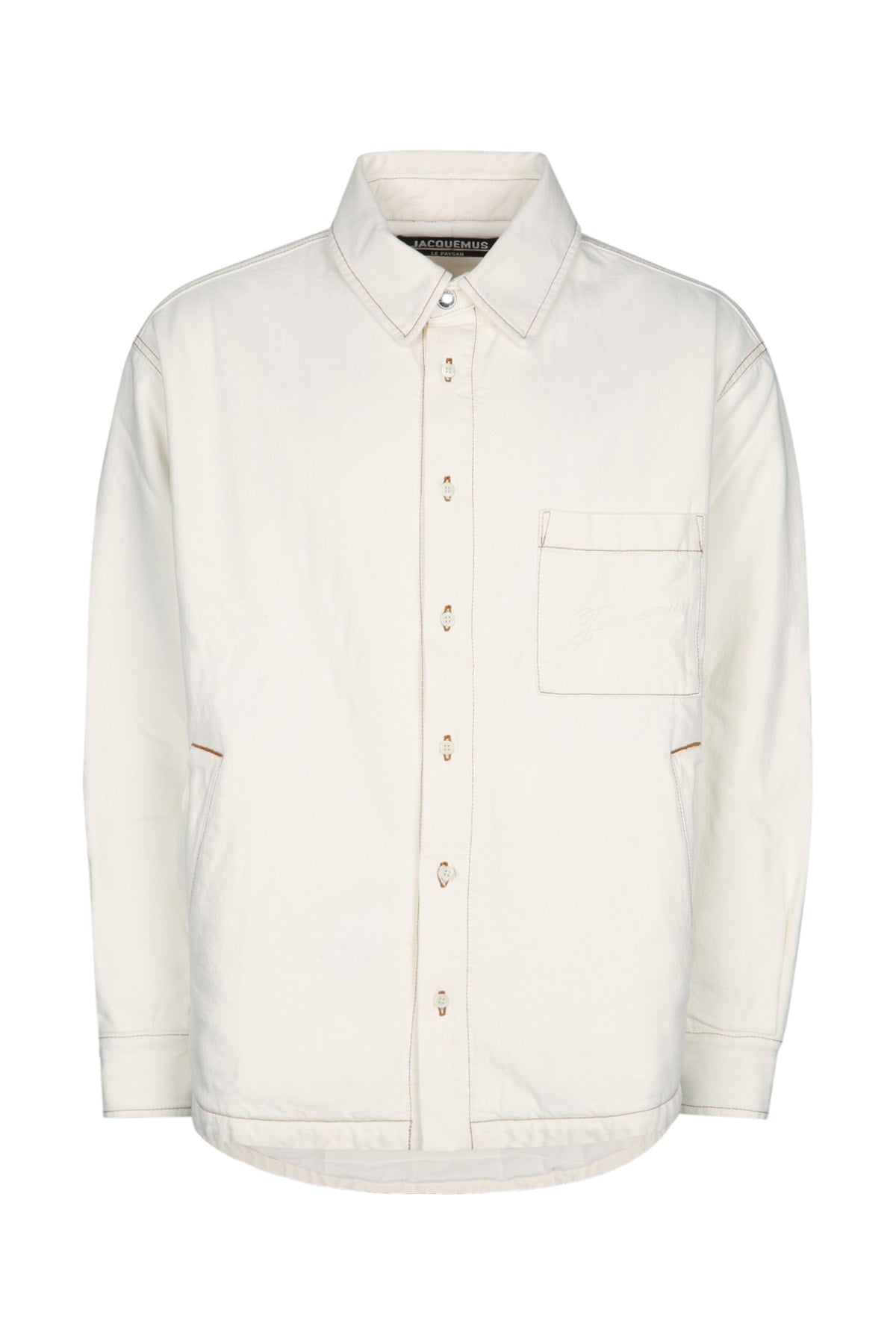 JACQUEMUS LA CHEMISE BOULANGER For Men 100% COTTON 100% COTTON