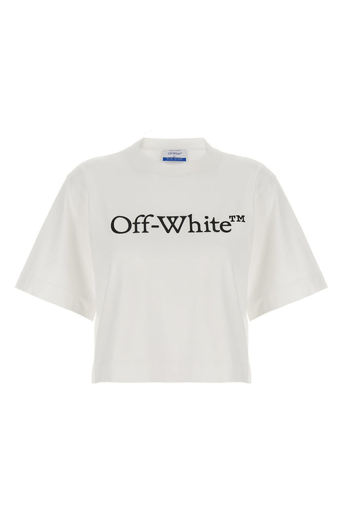 OFF-WHITE 'Big logo' t-shirt For Women 100% cotton