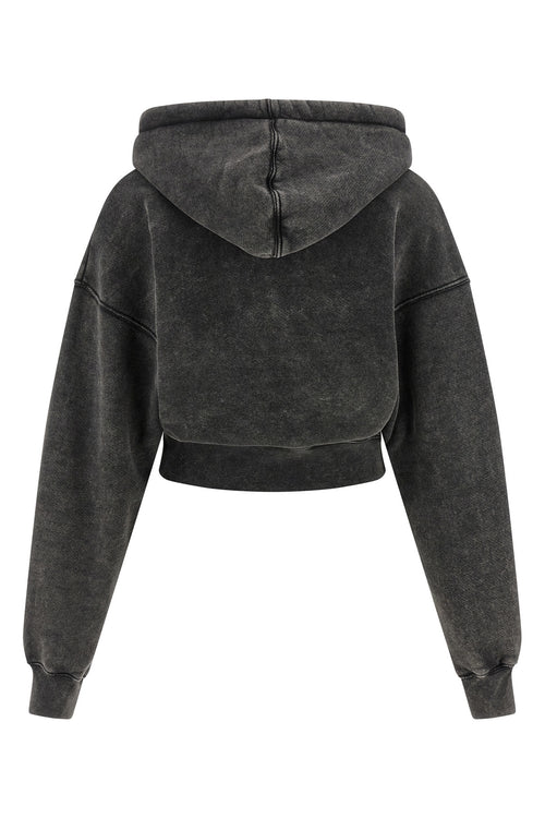 OFF-WHITE 'Check Flan Bookish' hoodie For Women 100% cotton