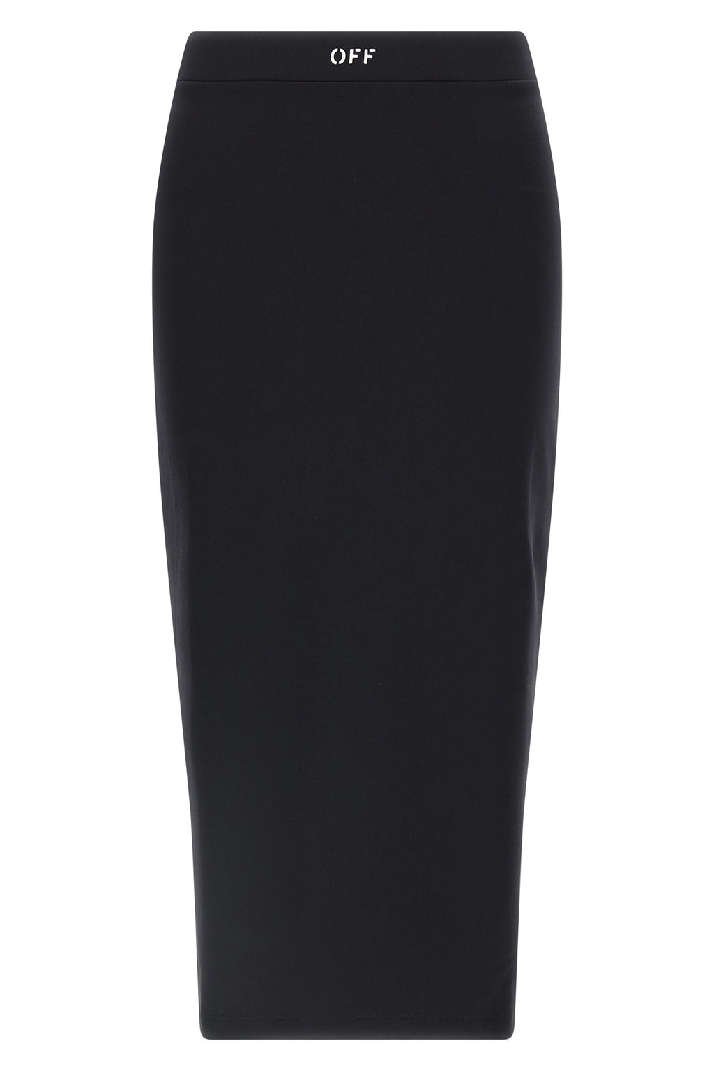 OFF-WHITE Logo skirt For Women 86% polyamide, 14% elastane