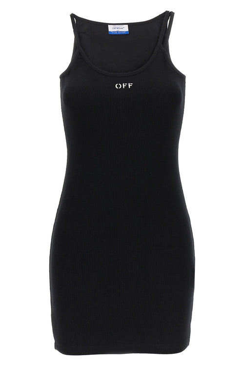 OFF-WHITE 'Off stamp' dress For Women 98% cotton, 2% elastane