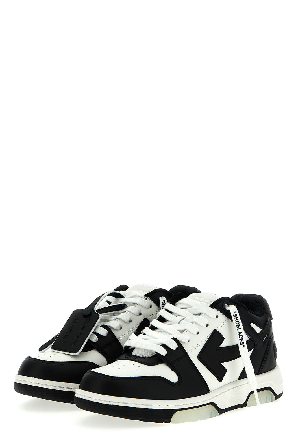 OFF-WHITE 'Out Of Office' sneakers For Women 89% calfskin leather 11% polyester