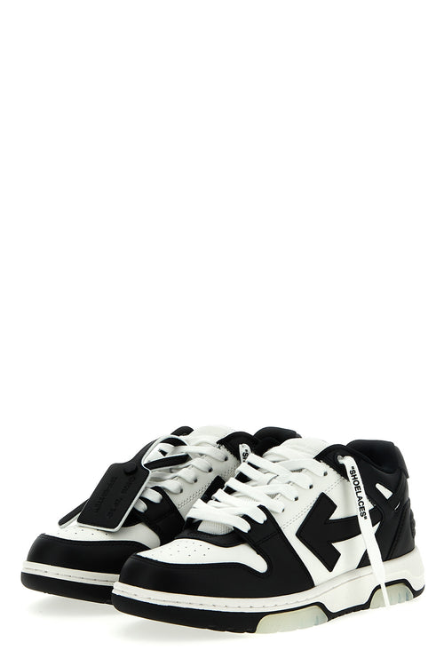 OFF-WHITE 'Out Of Office' sneakers For Women 89% calfskin leather 11% polyester