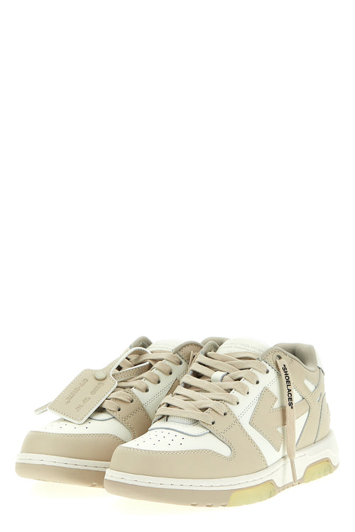 OFF-WHITE 'Out Of Office' sneakers For Women 89% calfskin leather 11% polyester
