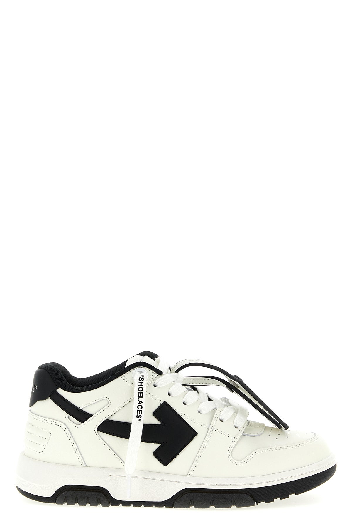 OFF-WHITE 'Out Of Office' sneakers For Women 89% calfskin leather 11% polyester