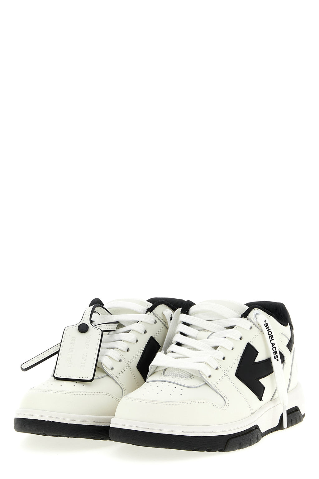 OFF-WHITE 'Out Of Office' sneakers For Women 89% calfskin leather 11% polyester