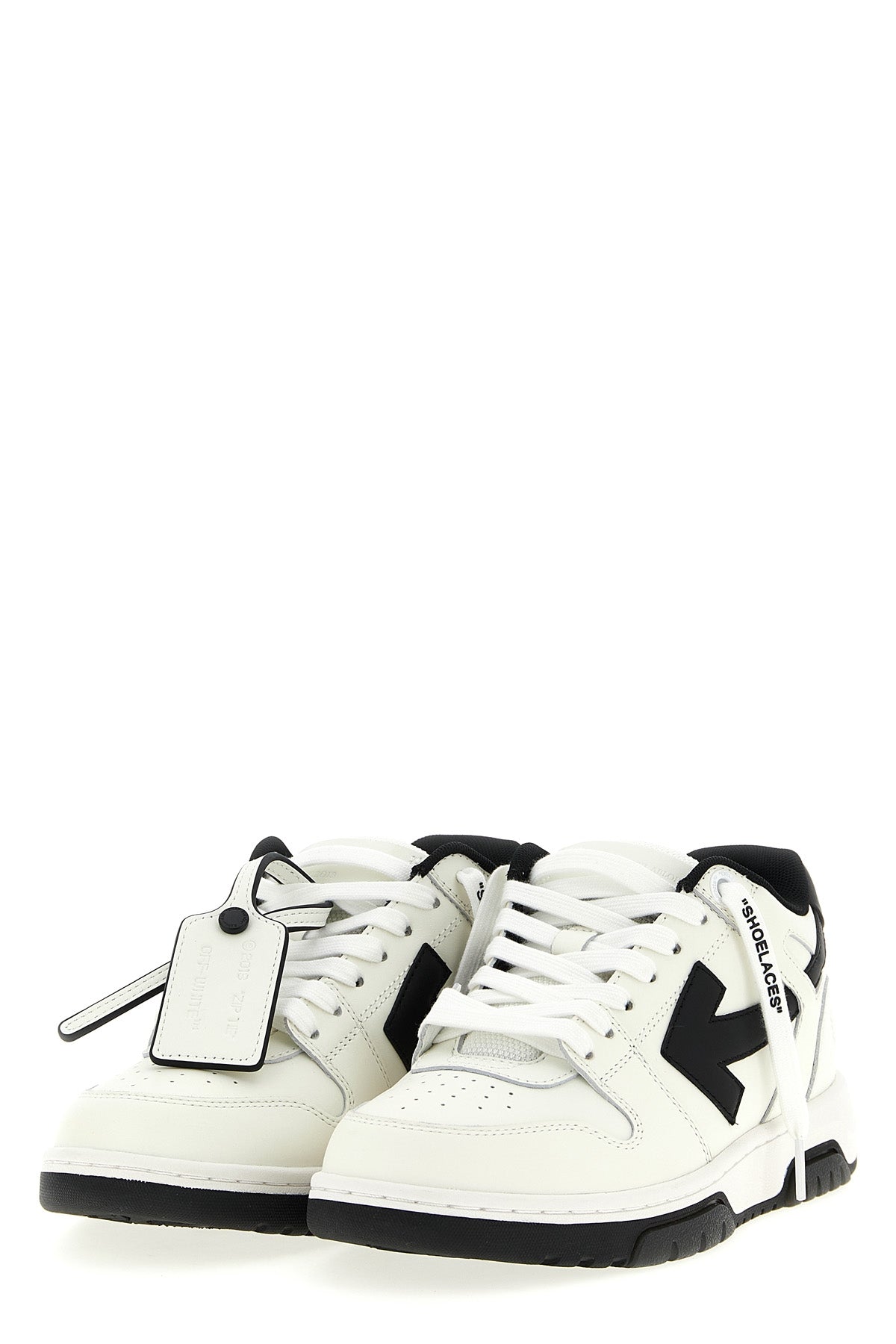 OFF-WHITE 'Out Of Office' sneakers For Women 89% calfskin leather 11% polyester