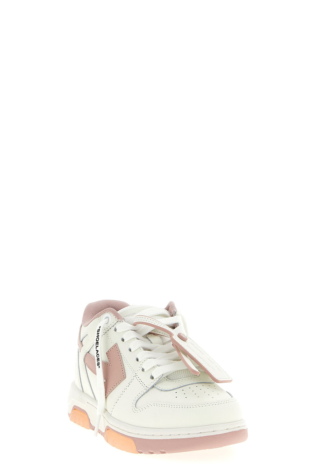 OFF-WHITE 'Out of office' sneakers For Women 89% bovine leather 11% recycled polyester