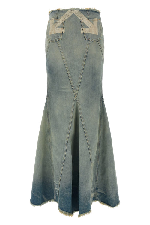 OFF-WHITE 'Jane' skirt For Women 100% cotton
