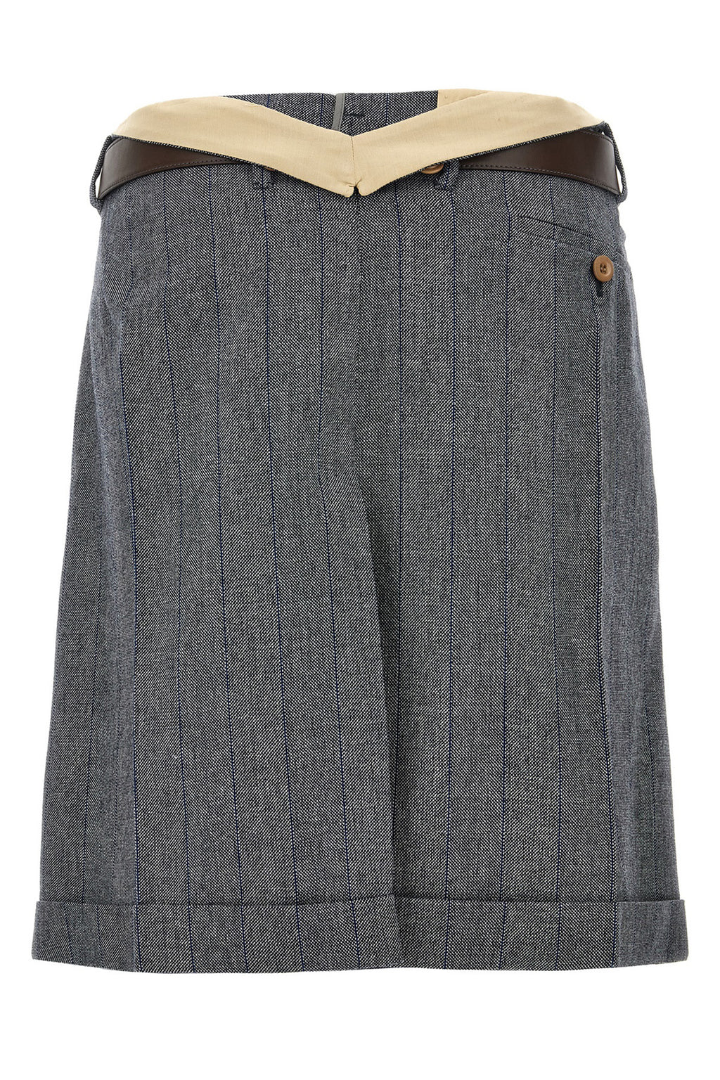 PRADA Striped wool skirt For Women 100% wool