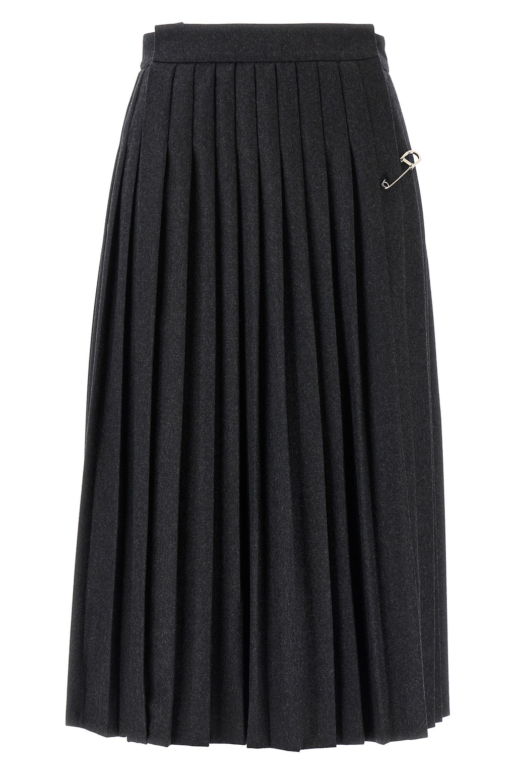 PRADA Pleated skirt For Women 100% virgin wool