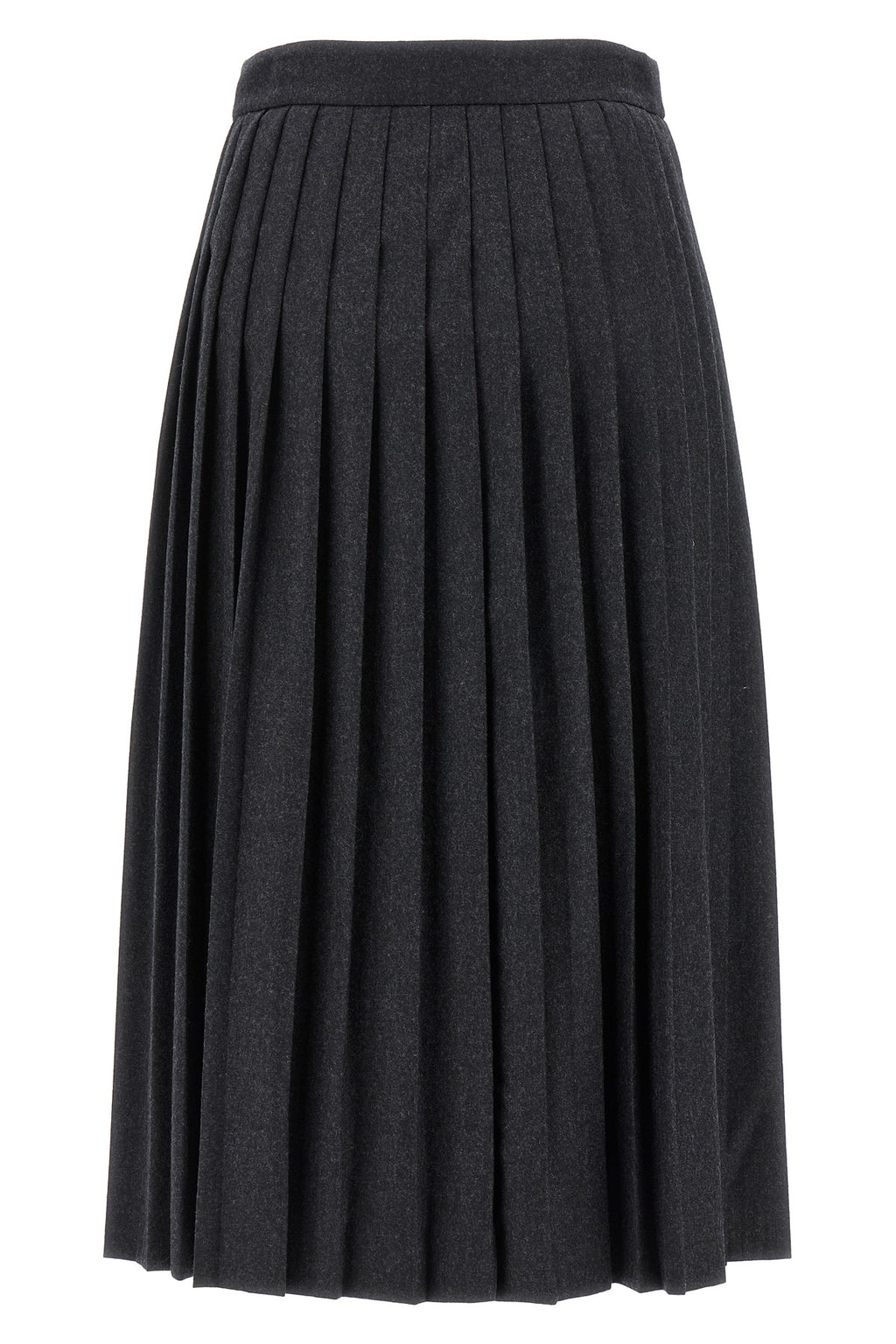 PRADA Pleated skirt For Women 100% virgin wool