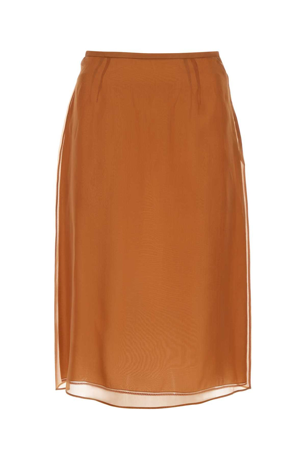 PRADA GONNA For Women Exterior: 60% Cupro 40% Silk Lining: 60% Cupro 40% Silk