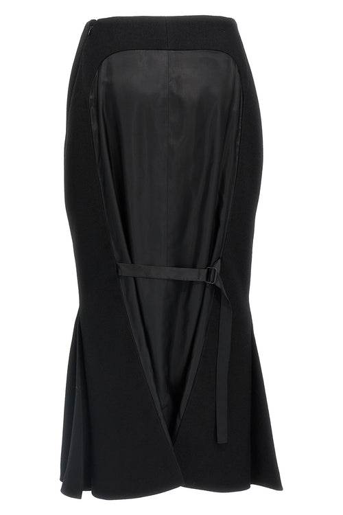 PRADA 'Stuoia Old' skirt For Women 100% virgin wool