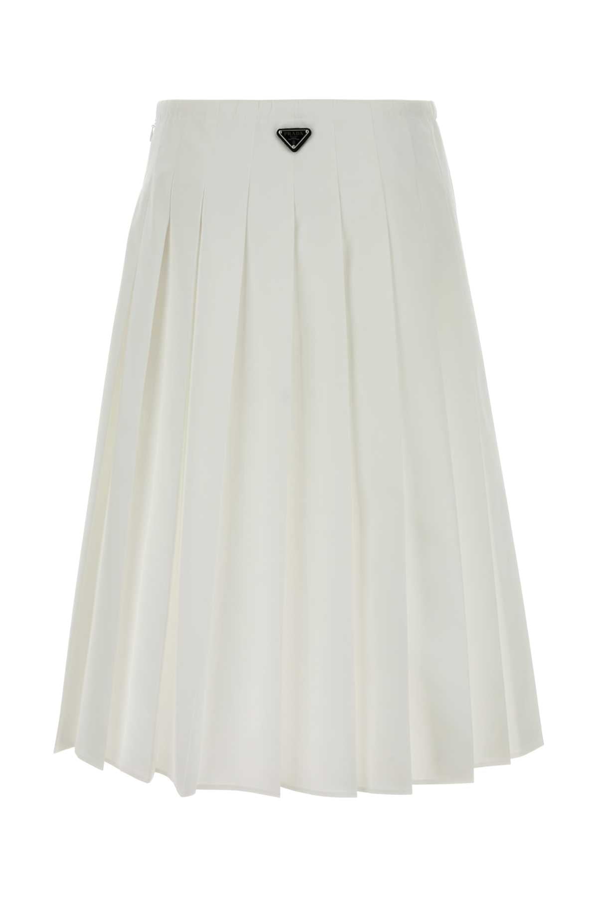 PRADA GONNE For Women Exterior: 65% Polyester 35% Cotton