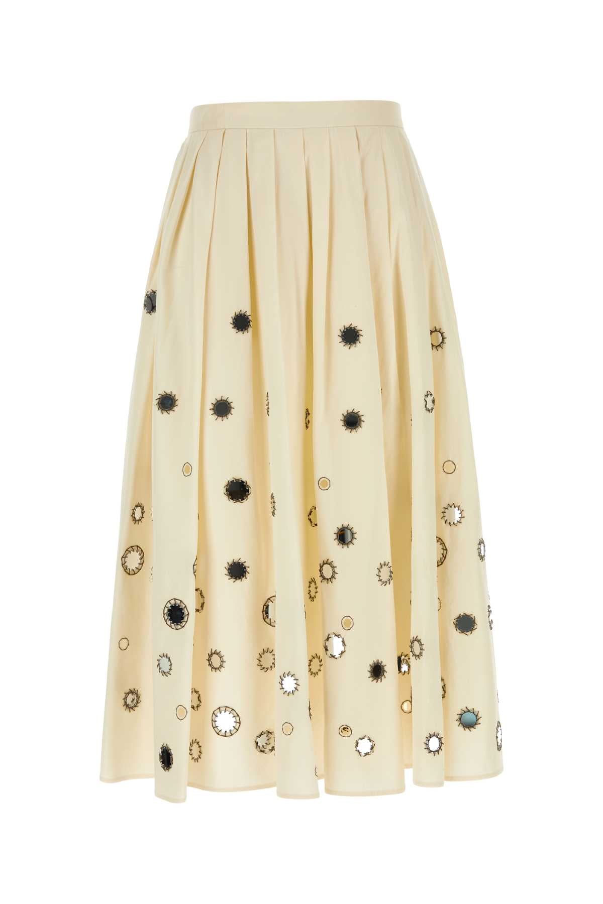 PRADA SKIRTS For Women Exterior: 100% Cotton